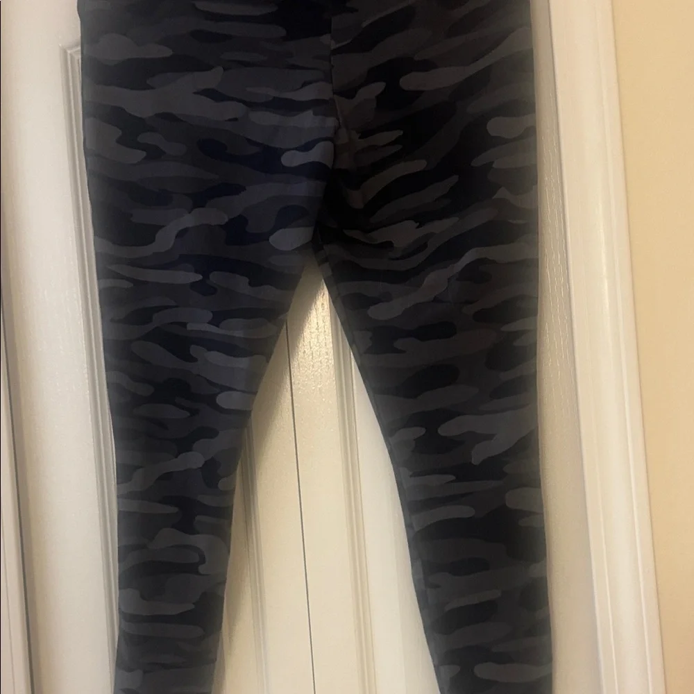 Torrid Black Camo Ripped Leggings